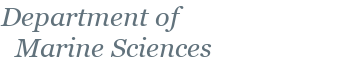 Department of Marine Sciences logo